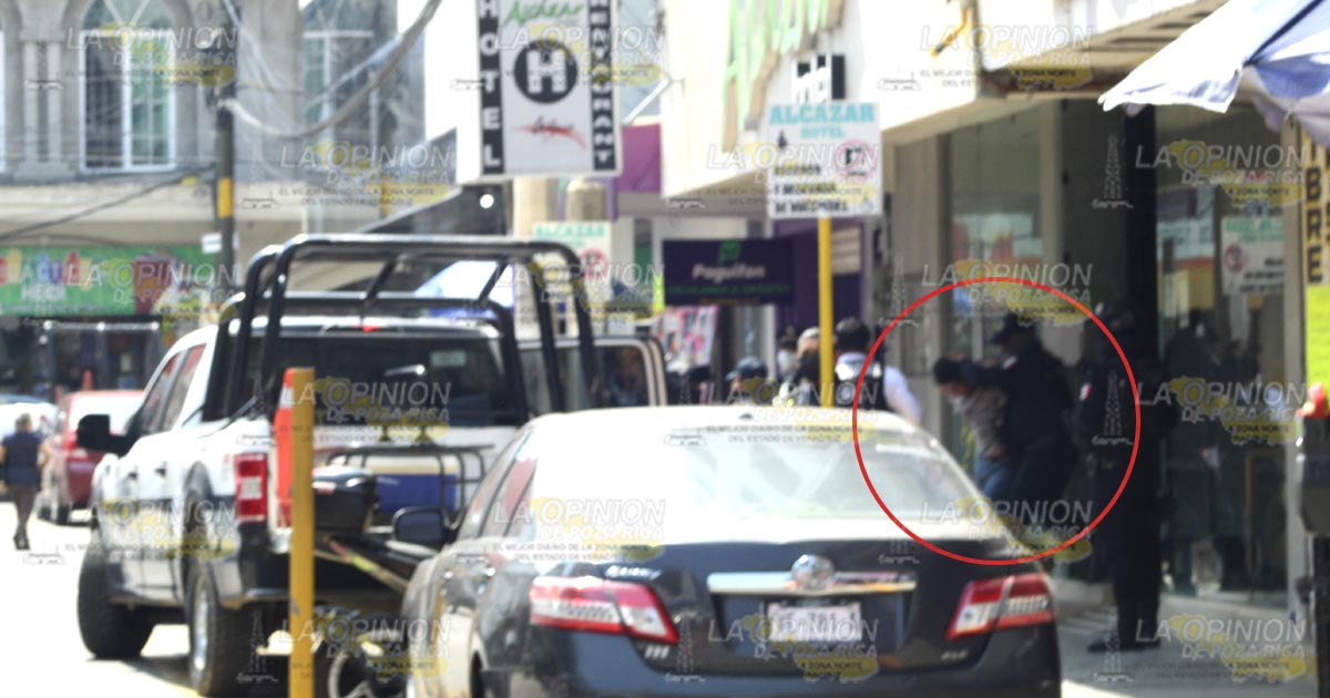 Detienen a personas armadas en hotel de Poza Rica