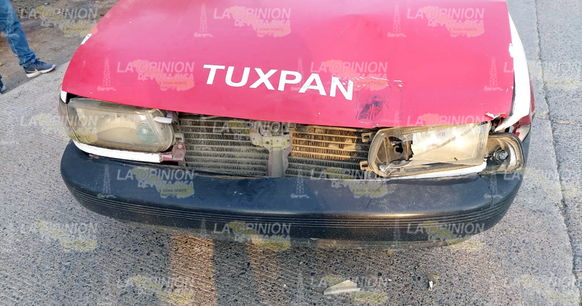 Embiste a taxista e intenta escapar