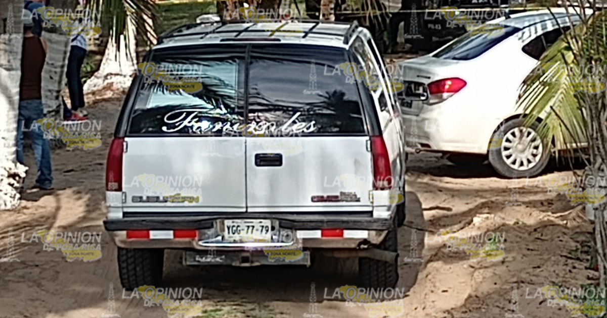 Muere al interior de una Palapa