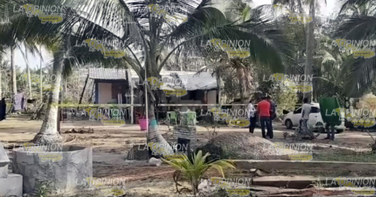 Muere al interior de una Palapa