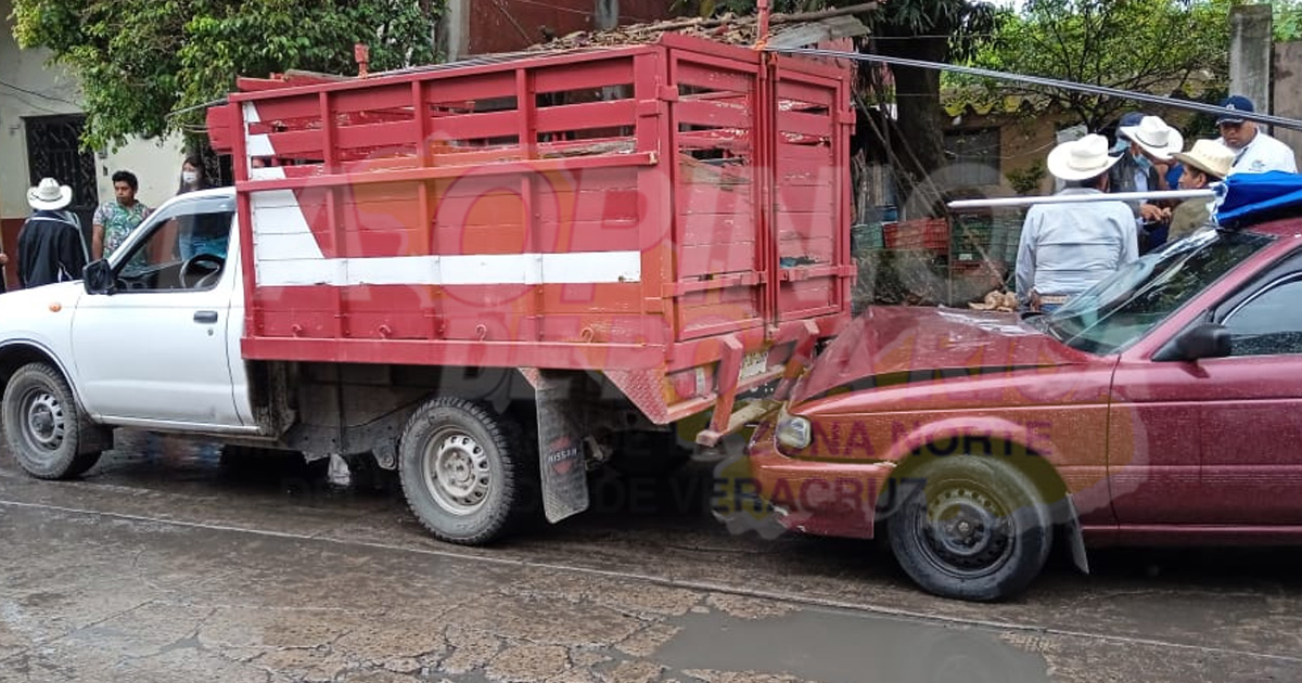Mujer herida en accidente imprudencial