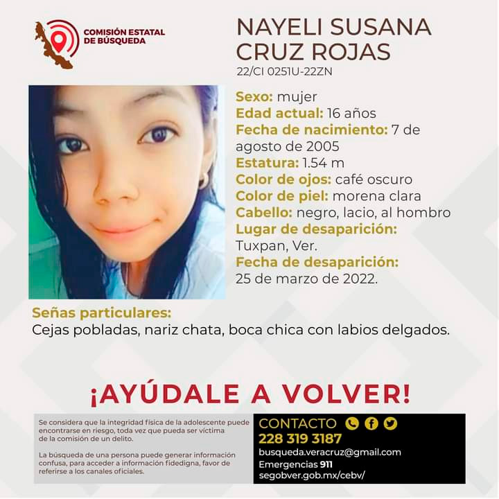 No saben de su paradero