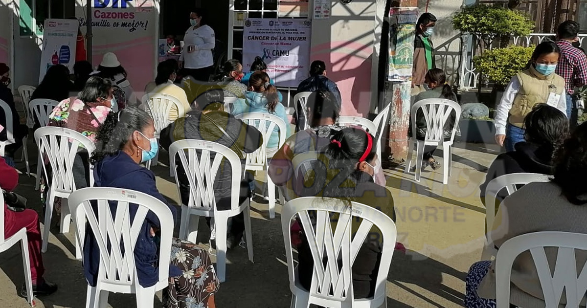 Otra jornada para detección oportuna de cáncer de mama, en Cazones