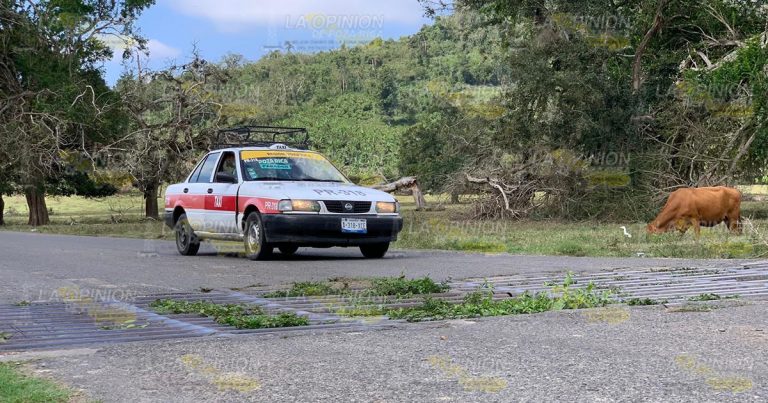 Poco servicio de transporte público hacia comunidades
