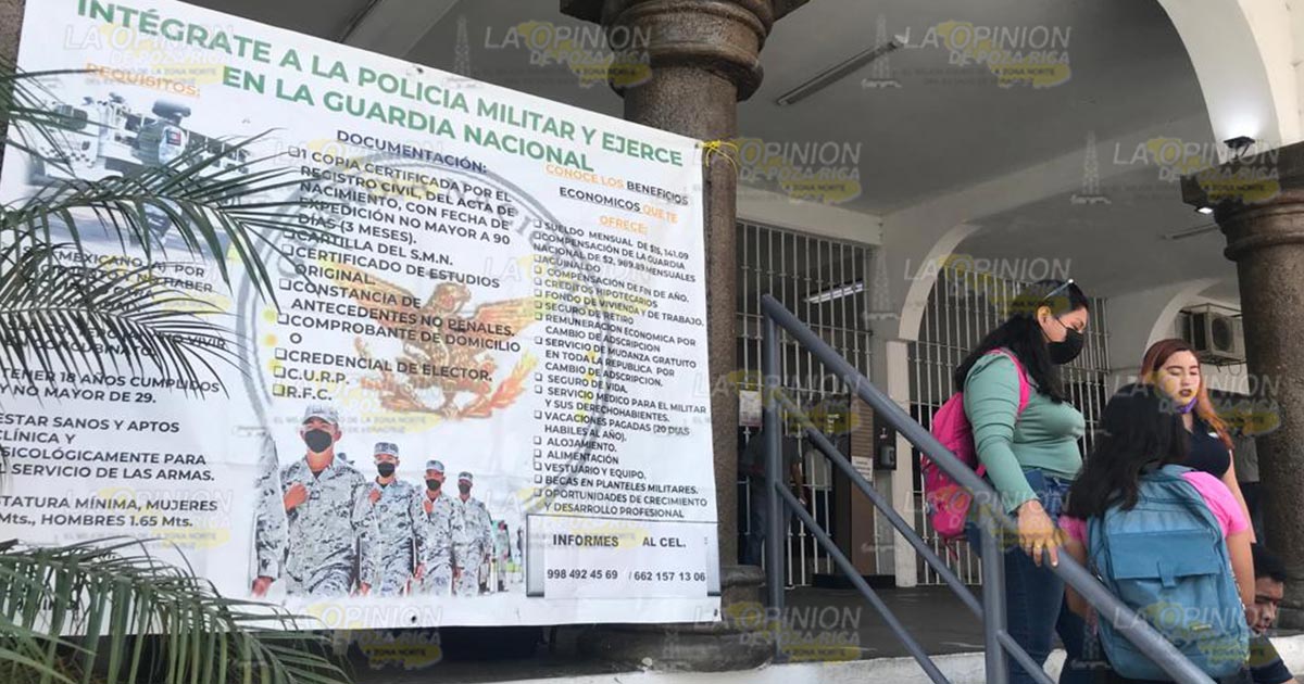 Reclutan personal para la Policía Militar Reclutan personal para la Policía Militar 2