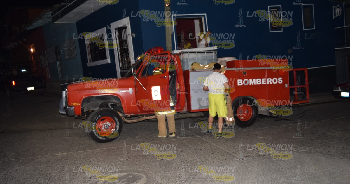 Reportaron incendio y resultó que estaban fumigando