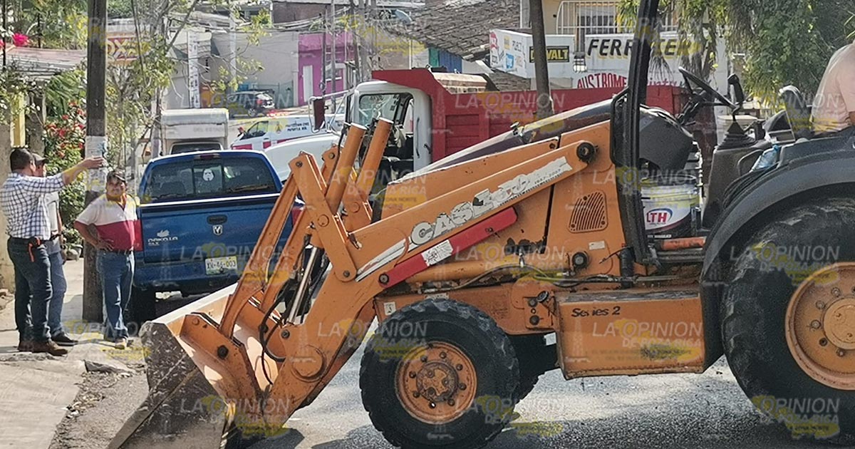 Retiran barda que estaba a punto de caer 2