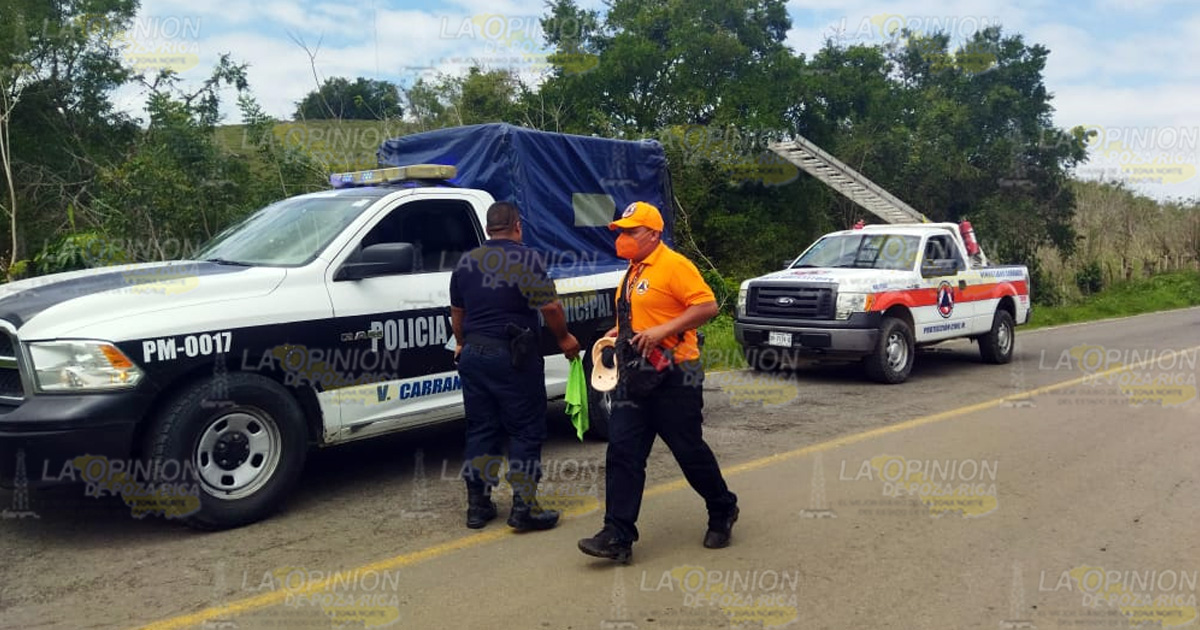 Se lesiona al caer de una bicicleta