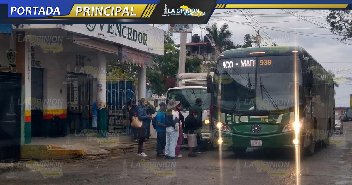 Urge una terminal de autobuses