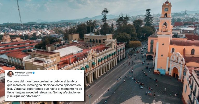 Sin daños en Veracruz: Cuitláhuac García