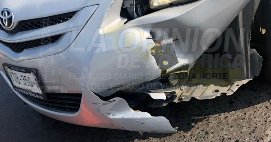 Atropella a motociclista en la 20 de Noviembre de Poza Rica