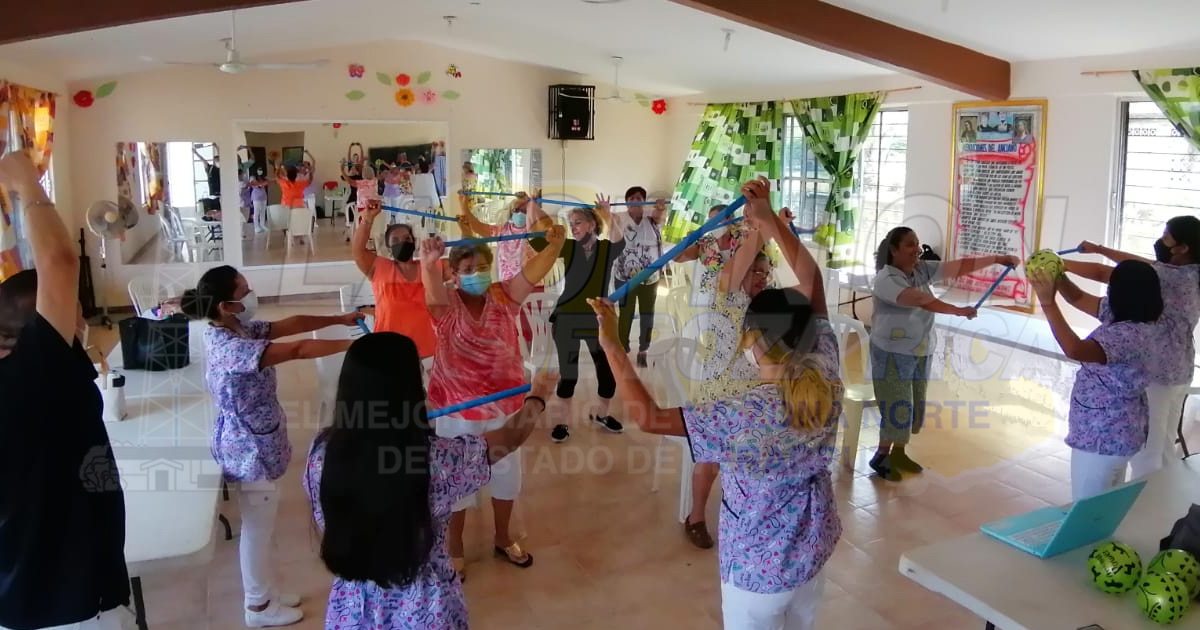 Por su salud, mantienen activos a los adultos mayores