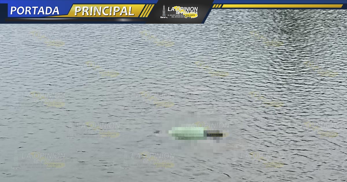 Ahogado en presa