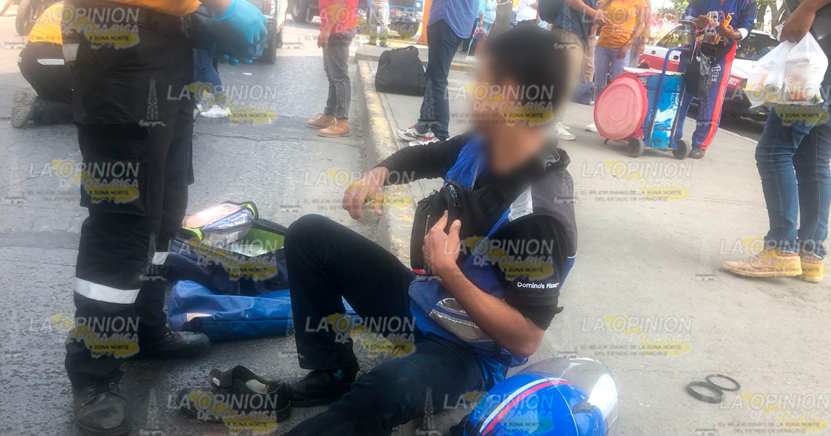 Atropellada en pleno centro