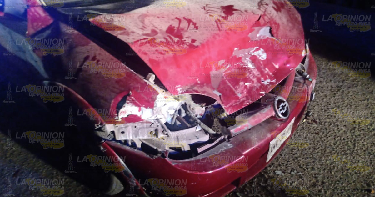 Borracho choca su Chevy contra una Raptor