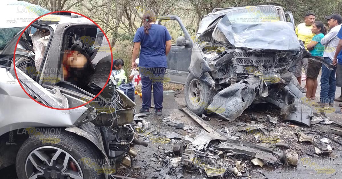 Carreterazo en la Tuxpan-Tampico Carreterazo en la Tuxpan-Tampico