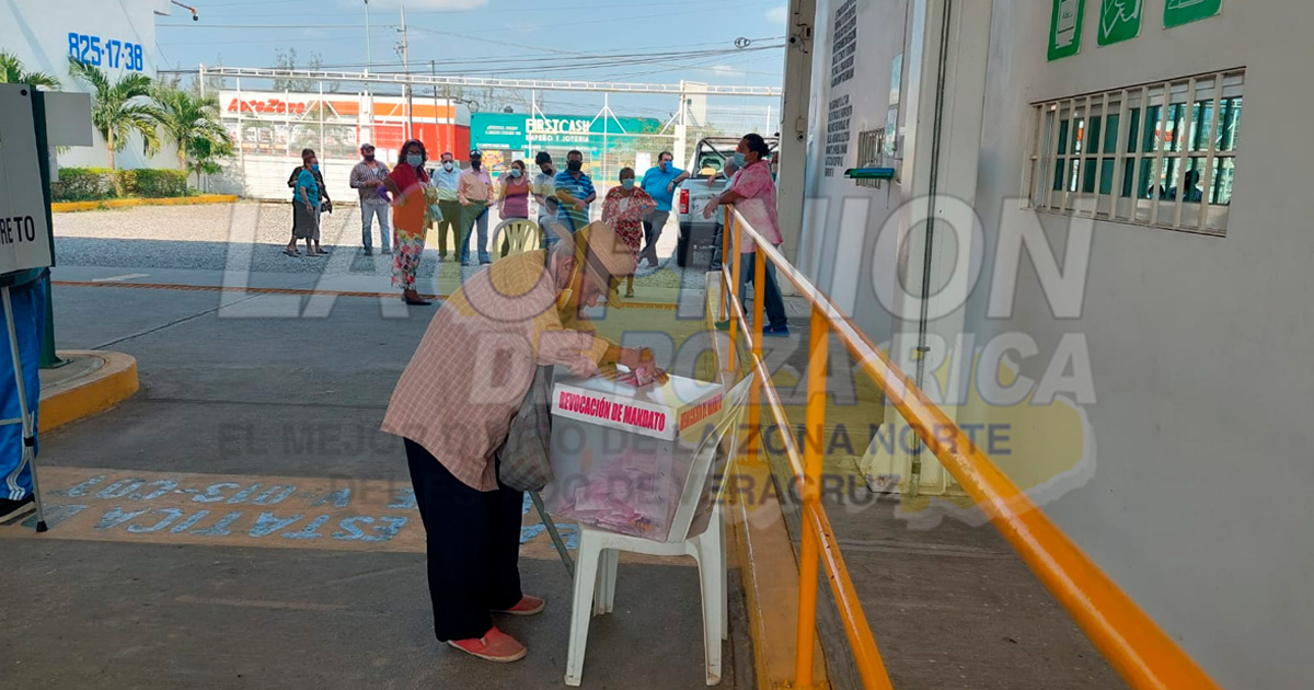 Civilidad en jornada de Revocación de Mandato