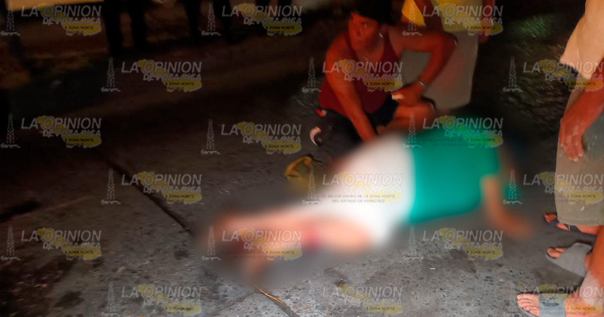 Comerciante herida en accidente