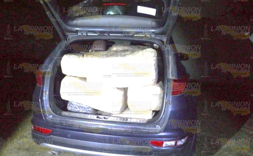 Decomisa SSP 180 kilos de marihuana en Tuxpan