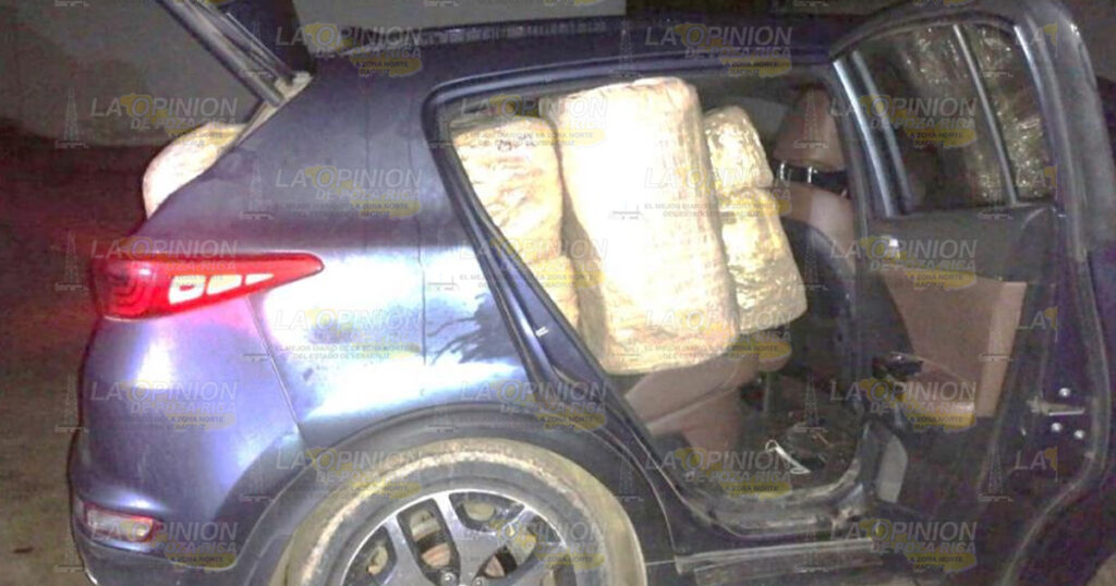 Decomisa SSP 180 kilos de marihuana en Tuxpan
