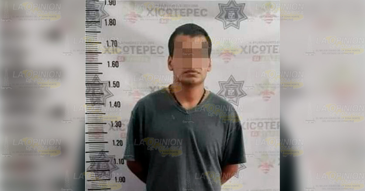 Detienen a presunto huachicolero en La Ceiba