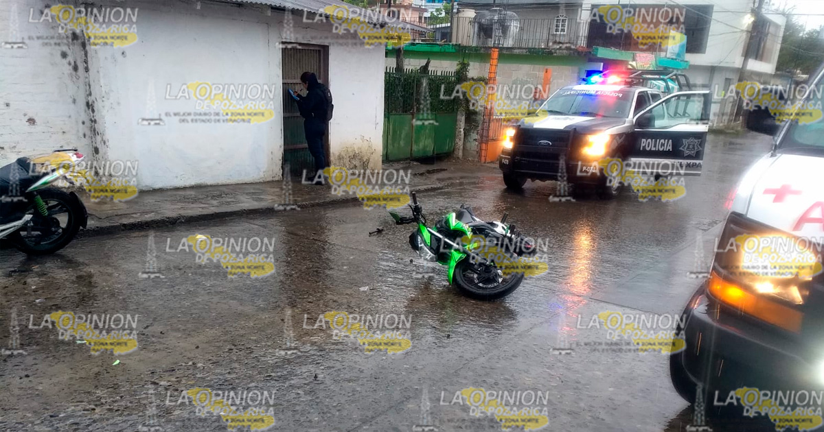 Embestido por un taxi