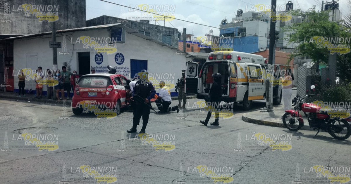 Encontronazo en céntrico crucero | Video