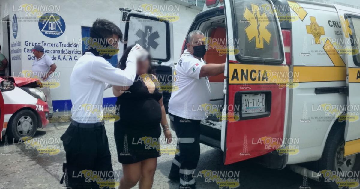 Encontronazo en céntrico crucero | Video