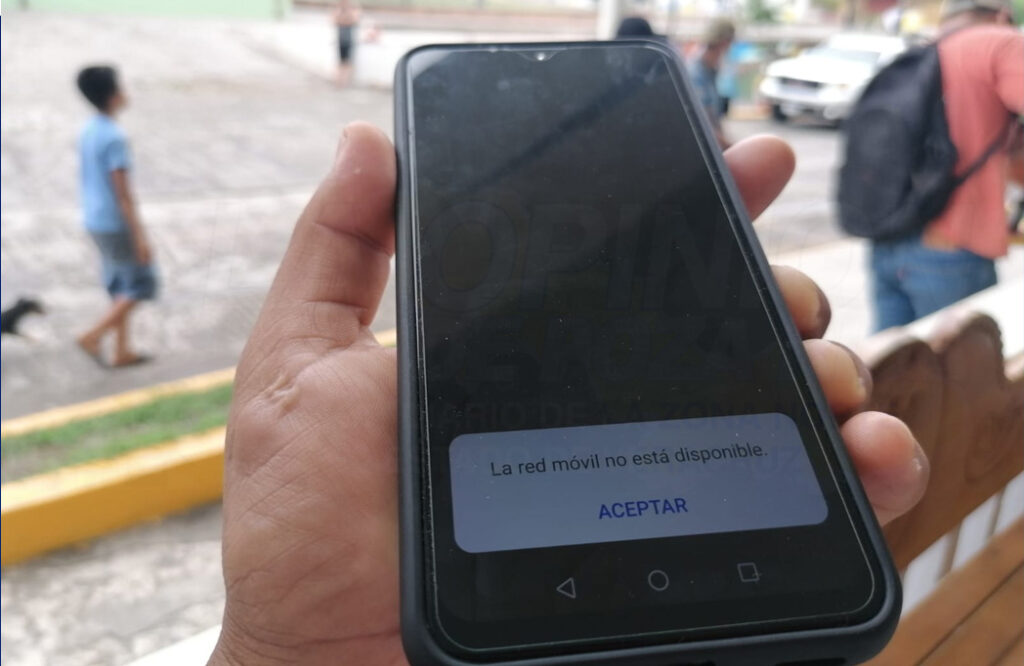 Deficiente señal de telefonía en el Totonacapan
