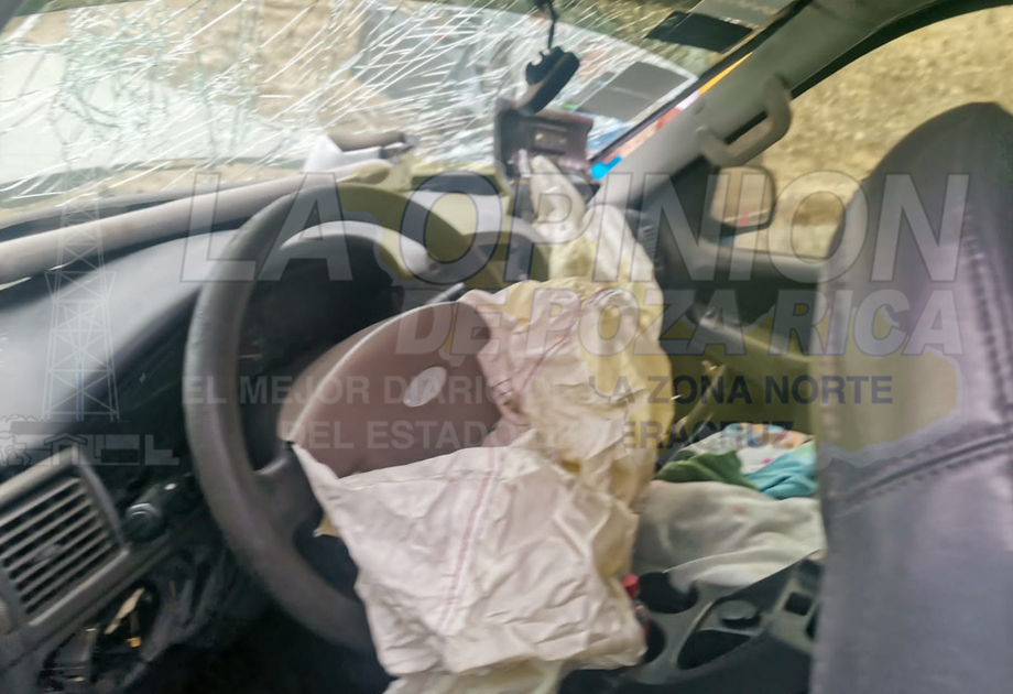 Fatal choque en la Tuxpan- Naranjos