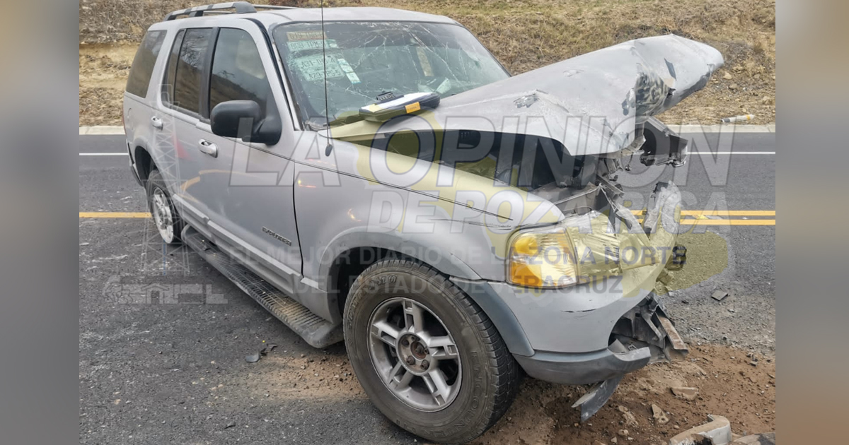 Fatal choque en la Tuxpan- Naranjos