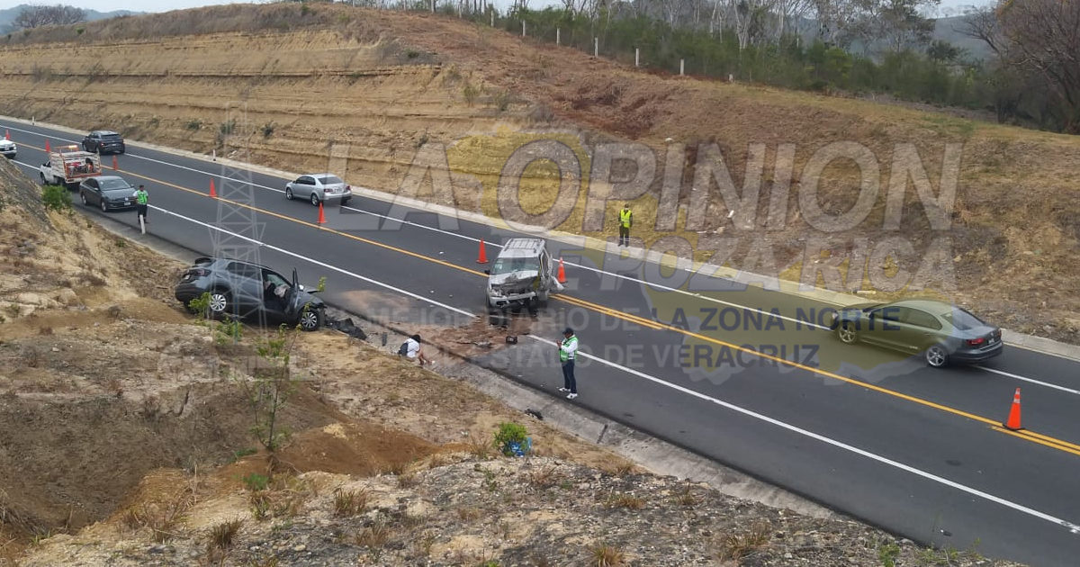 Fatal choque en la Tuxpan- Naranjos