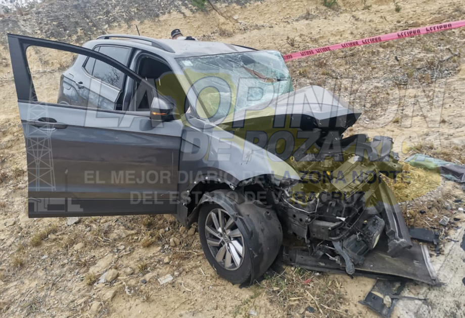 Fatal choque en la Tuxpan- Naranjos