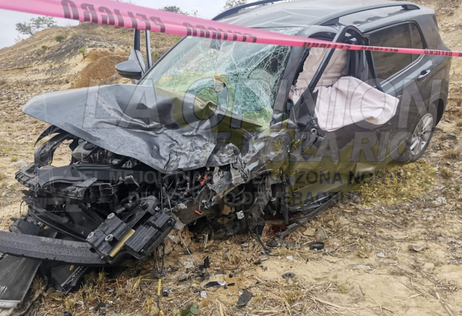 Fatal choque en la Tuxpan- Naranjos