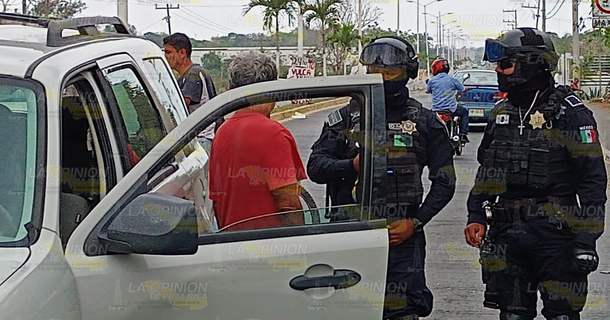 Fuerte choque en el libramiento de Tuxpan