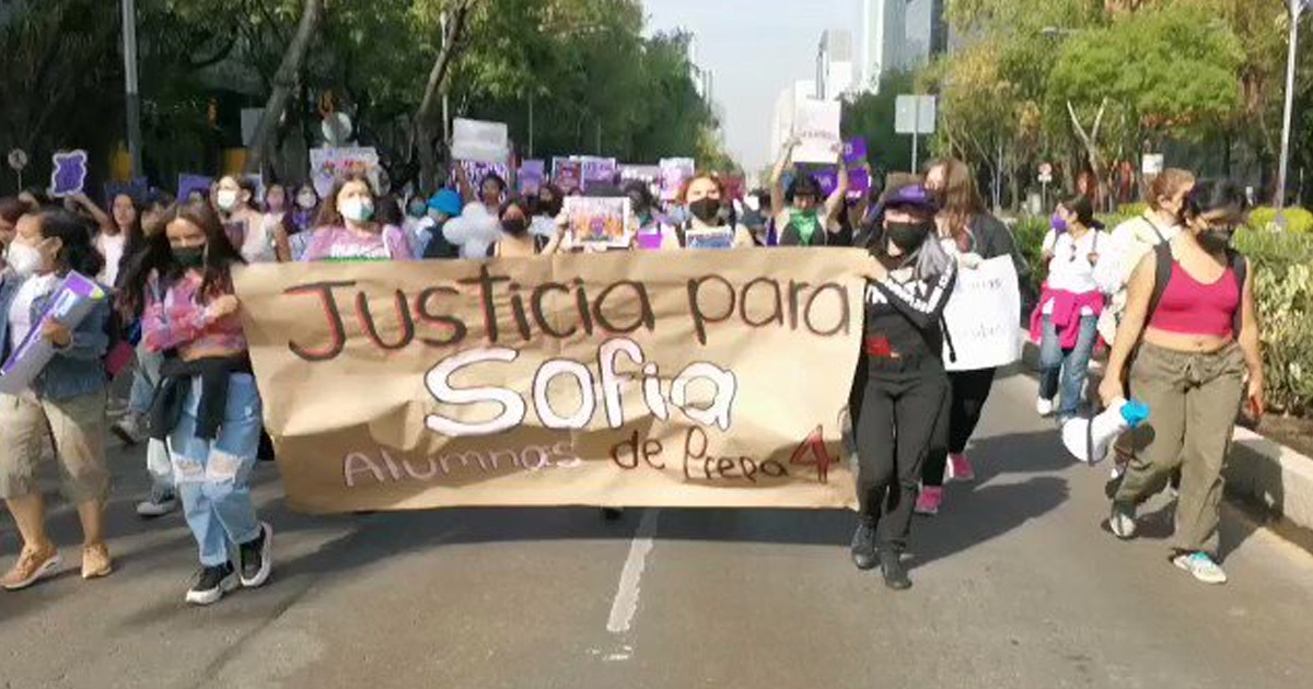 Identifican a presunta asesina de Sofía; sería estudiante de Prepa 4