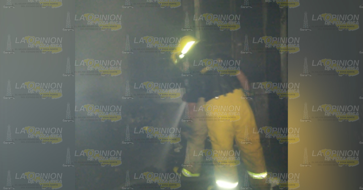 Dantesco incendio, en Tuxpan