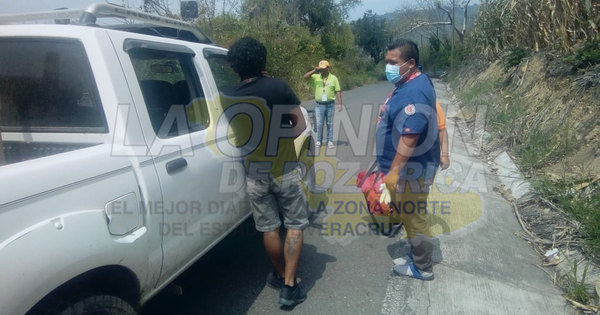 Joven sufre de golpe de calor