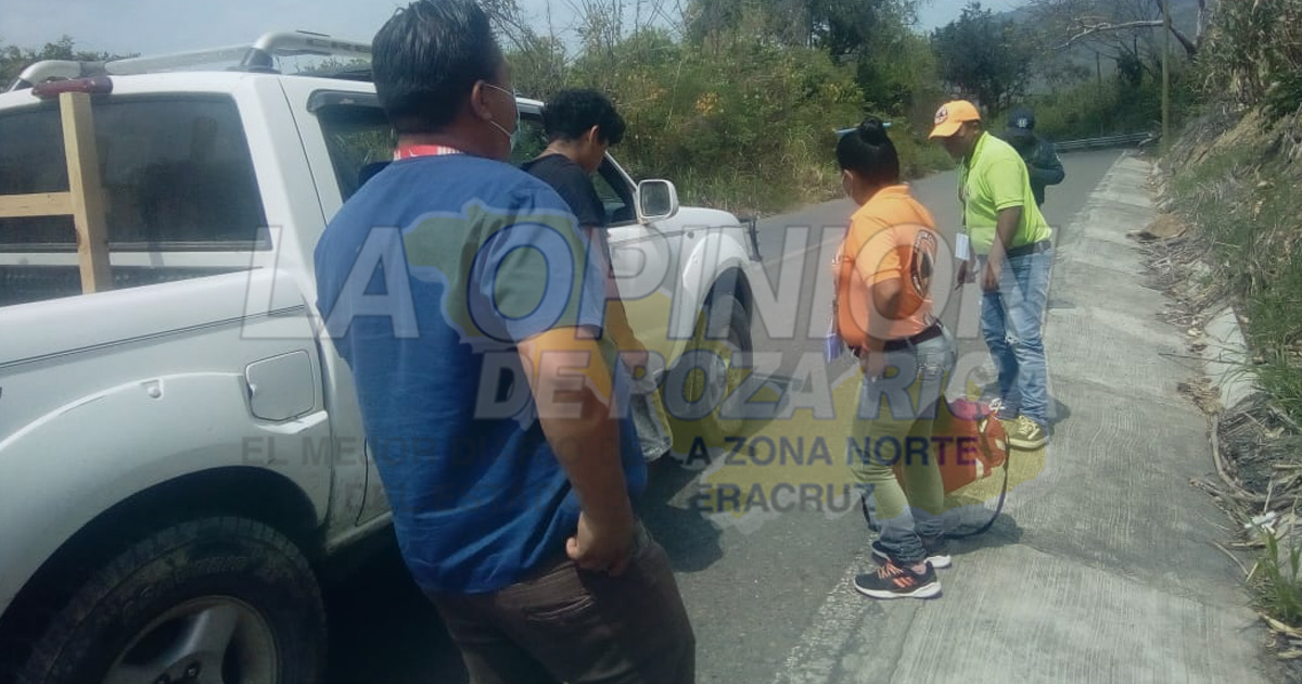 Joven sufre de golpe de calor