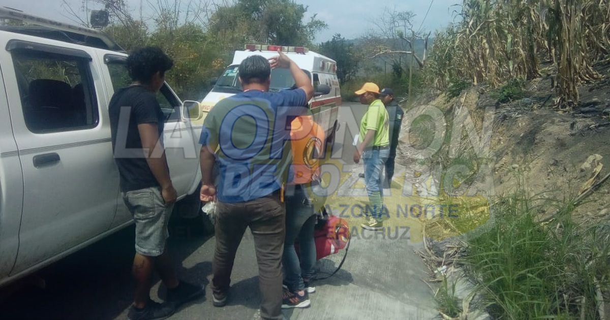 Joven sufre de golpe de calor