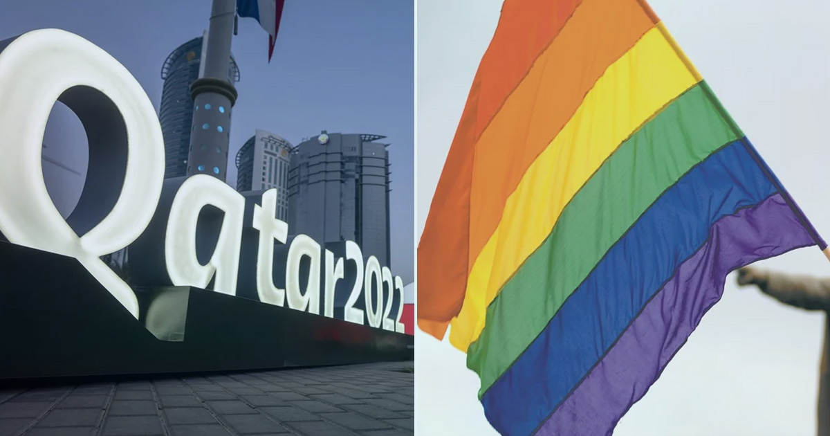 Las banderas LGBT estarían prohibidas durante la Copa del Mundo de Qatar 2022