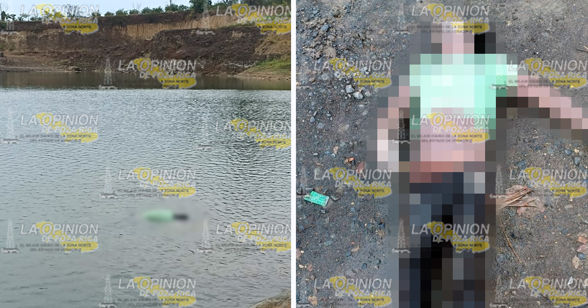 Lo hallan ahogado en presa
