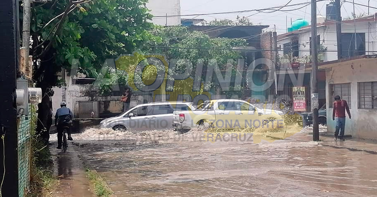 Obsoleto sistema de alcantarillado en sectores de Tuxpan