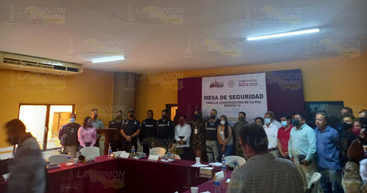 Realizan mesa de seguridad en el pueblo mágico Realizan mesa de seguridad en el pueblo mágico 2