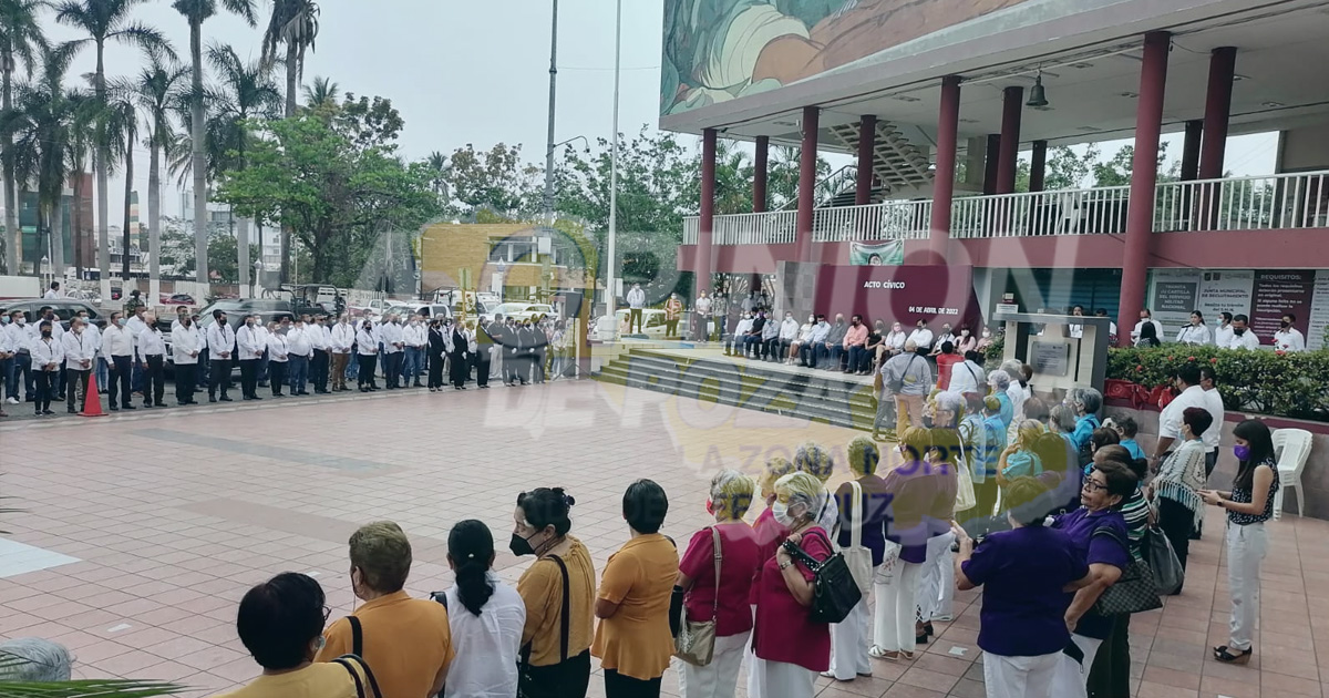 Recuerdan ideario del General Santos Degollado, en acto cívico del lunes, en Poza Rica