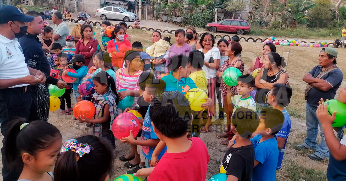 Seguridad Pública Municipal fomenta los valores entre menores