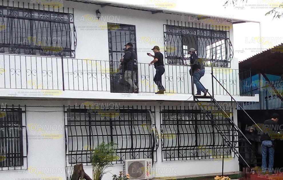 SSP interviene a 4 hombres en la colonia Rafael Murillo Vidal de Tuxpan