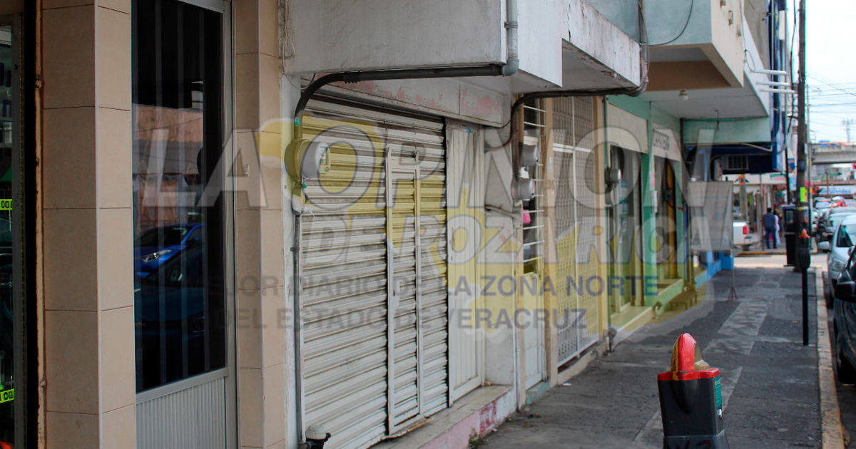Siguen cerrados dos mil comercios desde que inició la pandemia de Covid-19