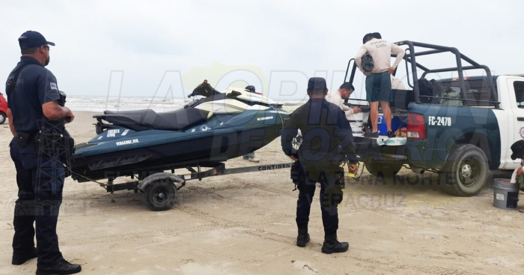 Llega brigada especializada en rescate acuático a Tamiahua