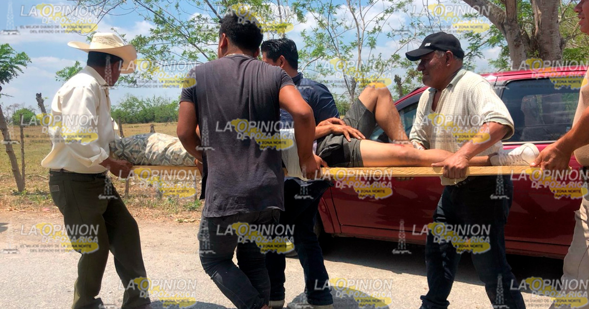 Tres horas tirado y con la pierna fracturada y no llegó la ambulancia